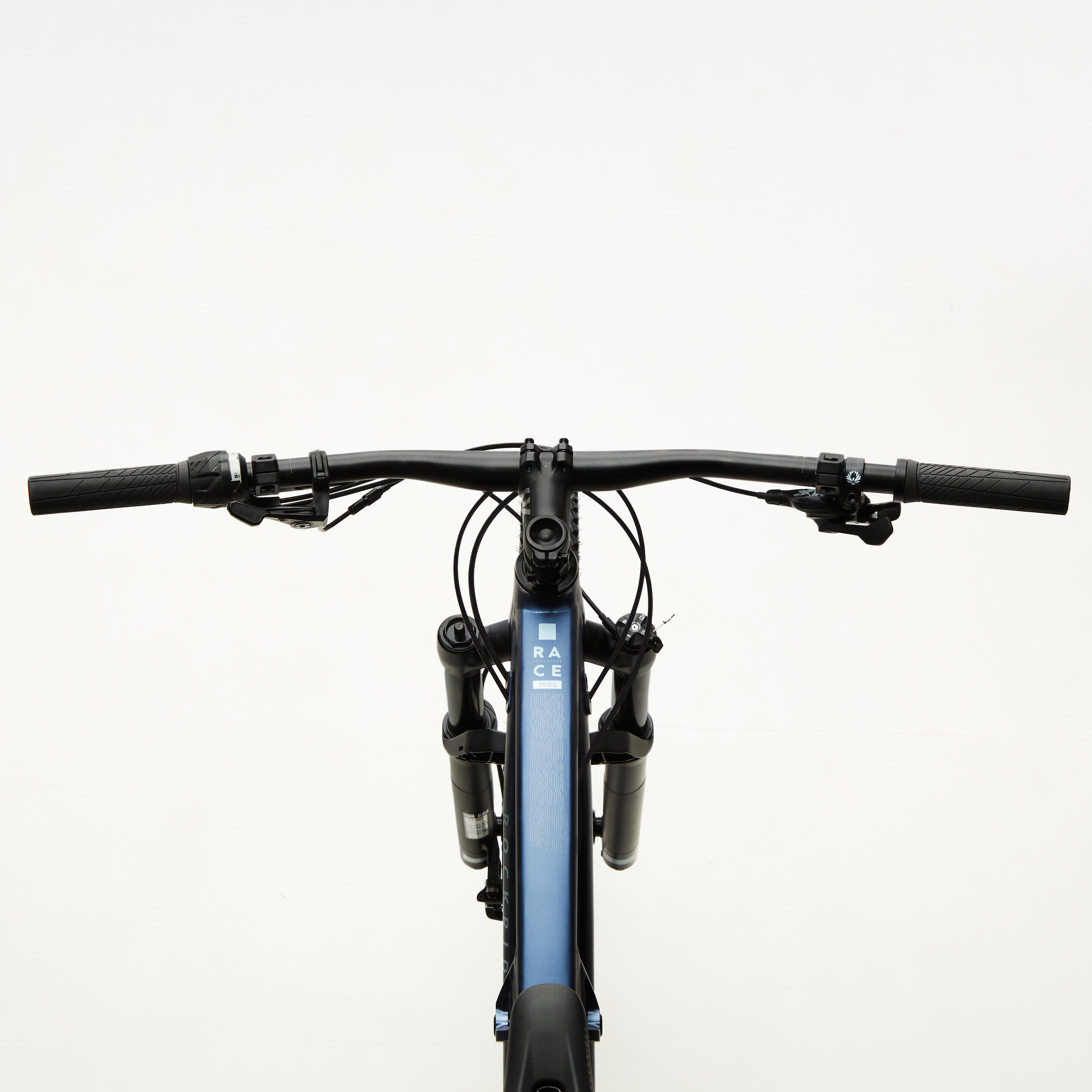 Bici Mtb cross country RACE 700 S telaio in alluminio azzurra 7/9