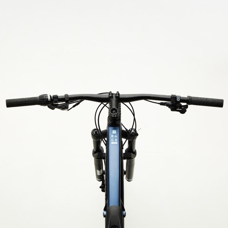 Bicicleta de montaña doble suspensión aluminio XC Race 700 S Azul