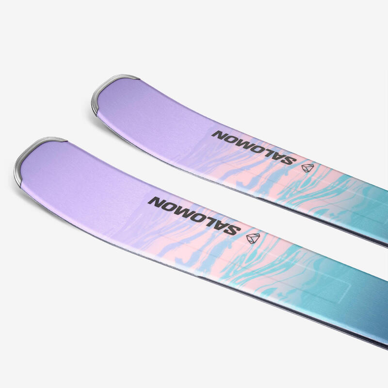 WOMEN'S DOWNHILL SKI WITH BINDINGS SALOMON STANCE 84 W SALOMON Decathlon