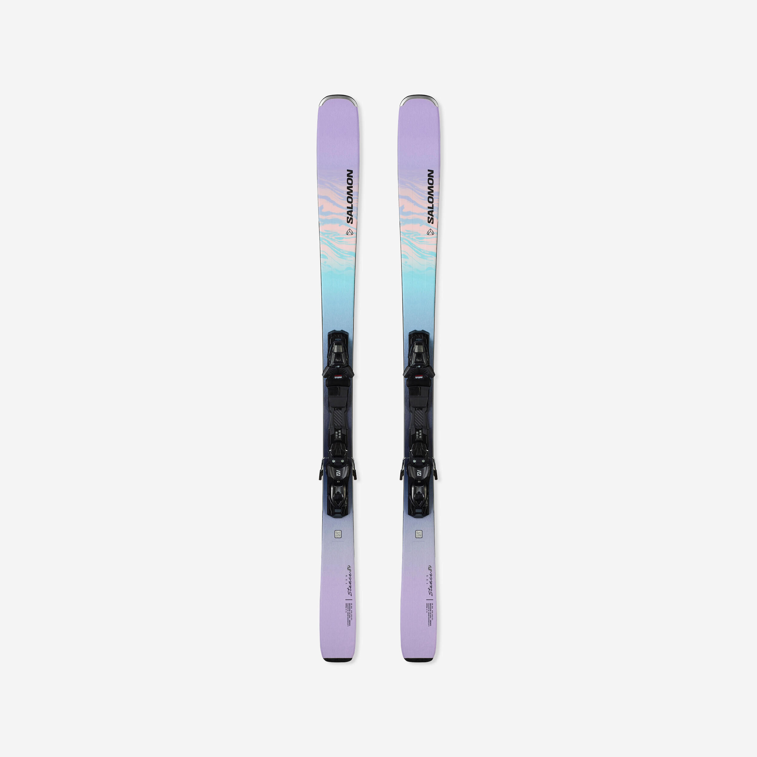 SALOMON WOMEN'S DOWNHILL SKI WITH BINDINGS - SALOMON STANCE 84 W