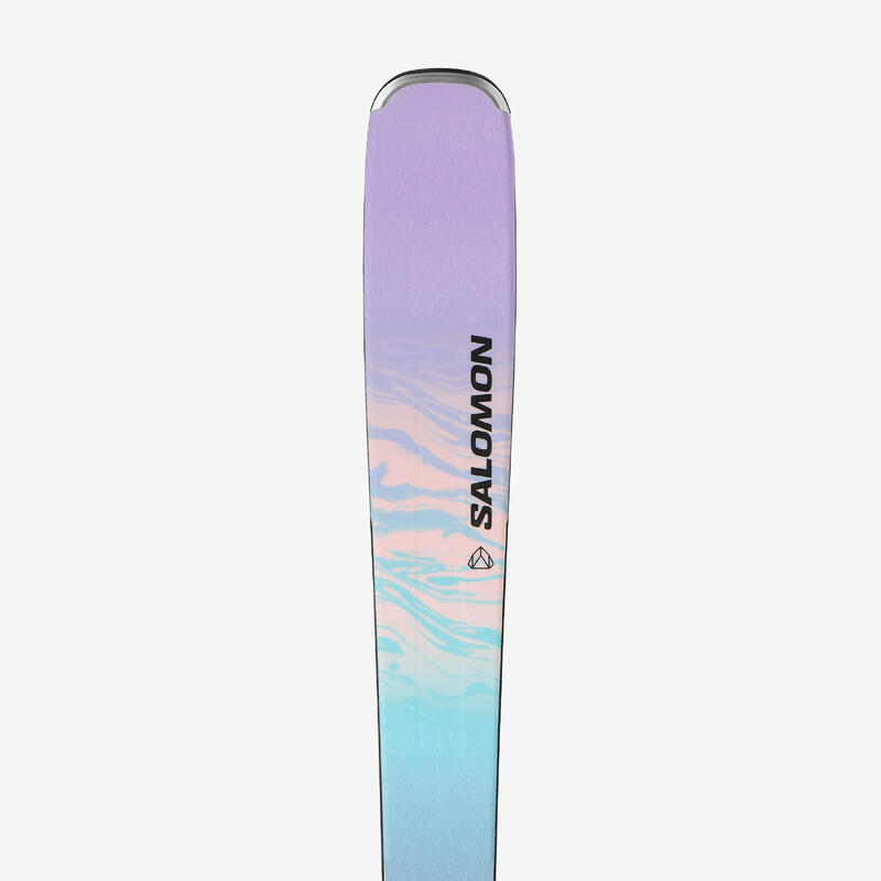 SKIS DE PISTA MULHER COM FIXAÇÃO - SALOMON STANCE 84 W