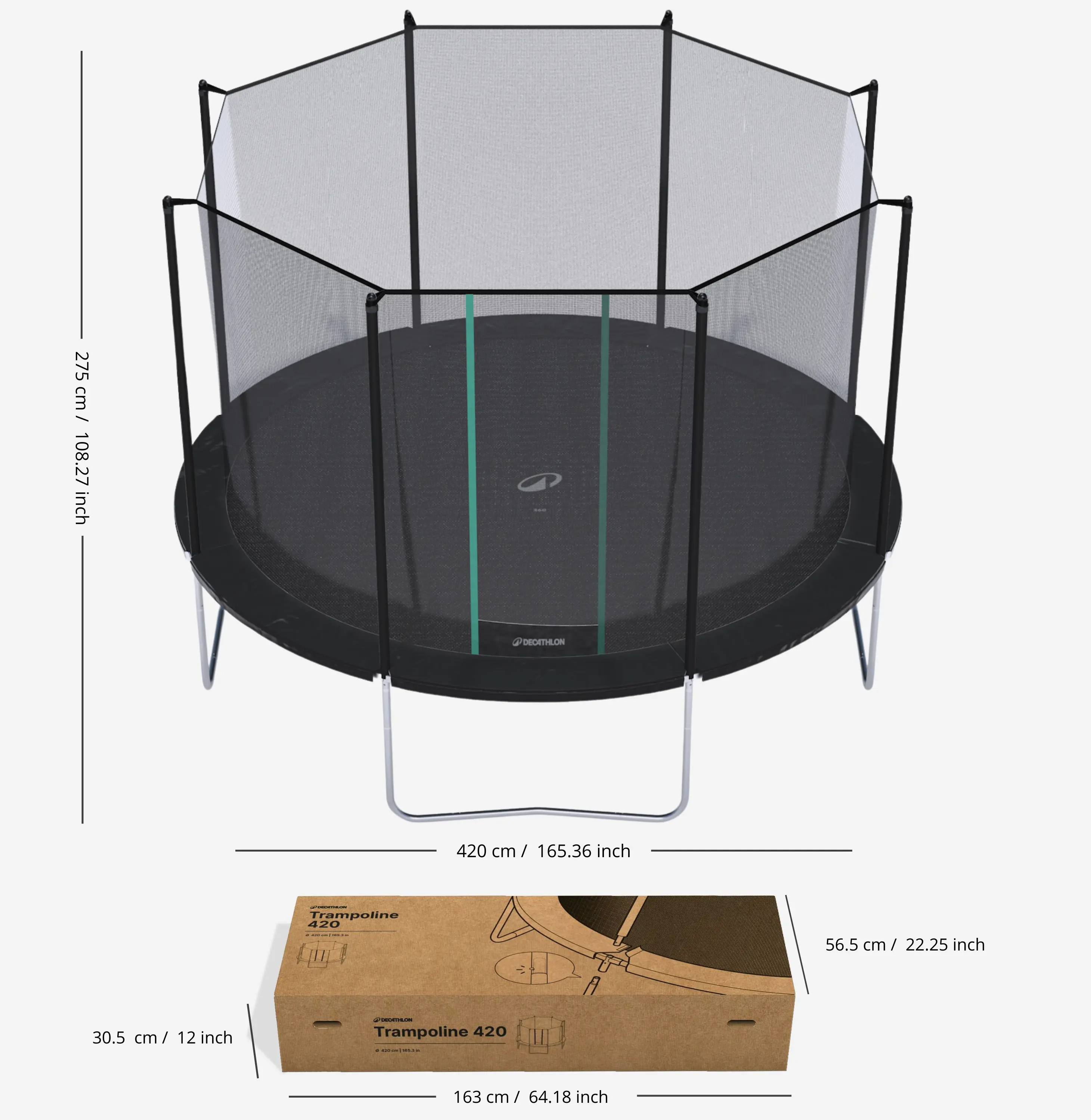 420 Round Trampoline: User guide and repairs