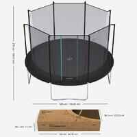 Trampoline 420 with Safety Net - Tool-Free Assembly