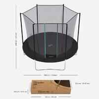 Trampoline 300 with Netting - Tool-Free Design