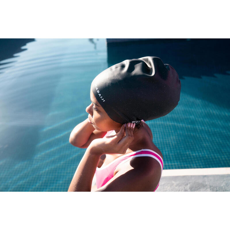 Gorro de natación para niños Piscina de baño impermeable Gorros de natación  de silicona Sombreros de natación para regalos de playa de vacaciones de  verano