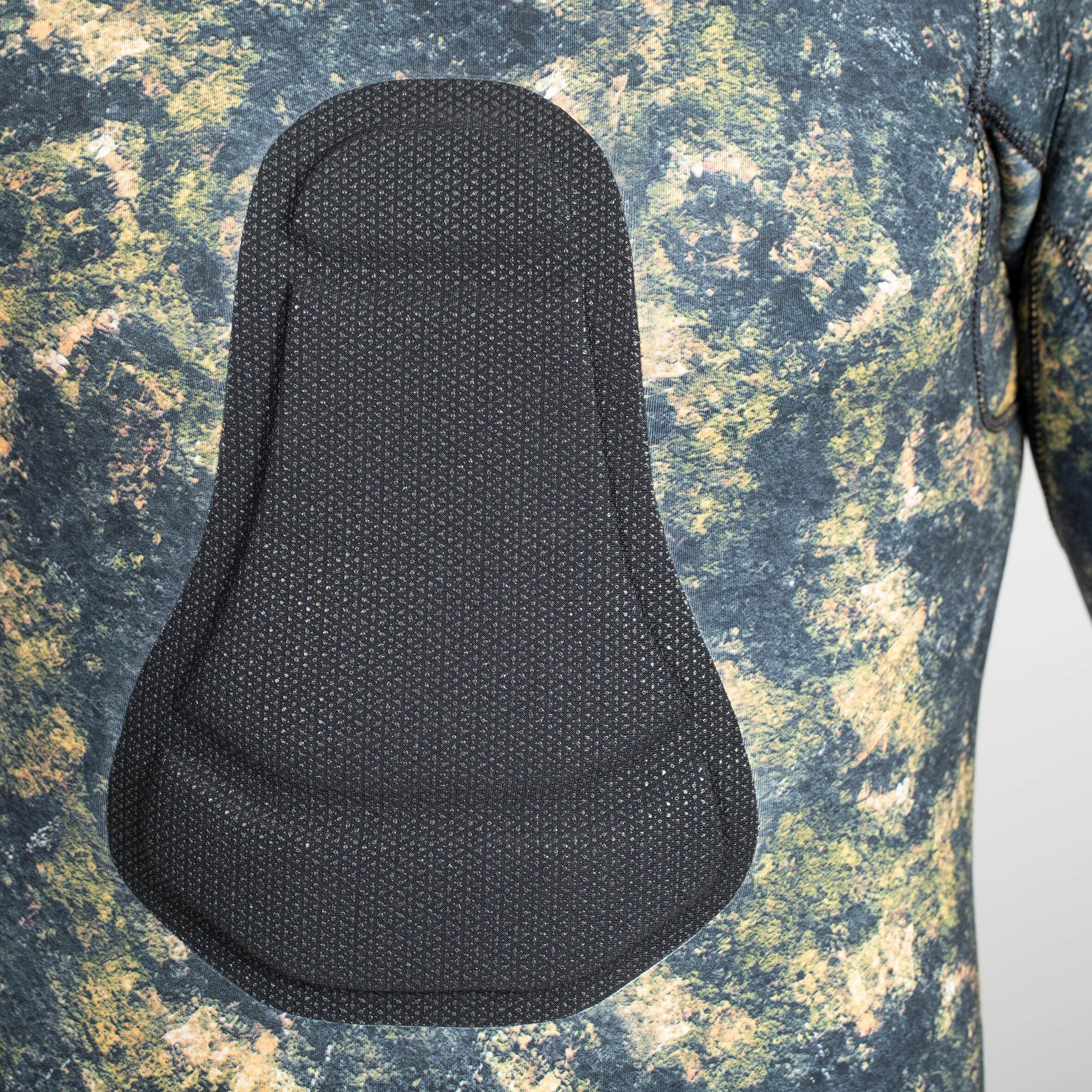 Veste chasse sous-marine homme néoprène 5mm - spf 900+ camouflage 6/13