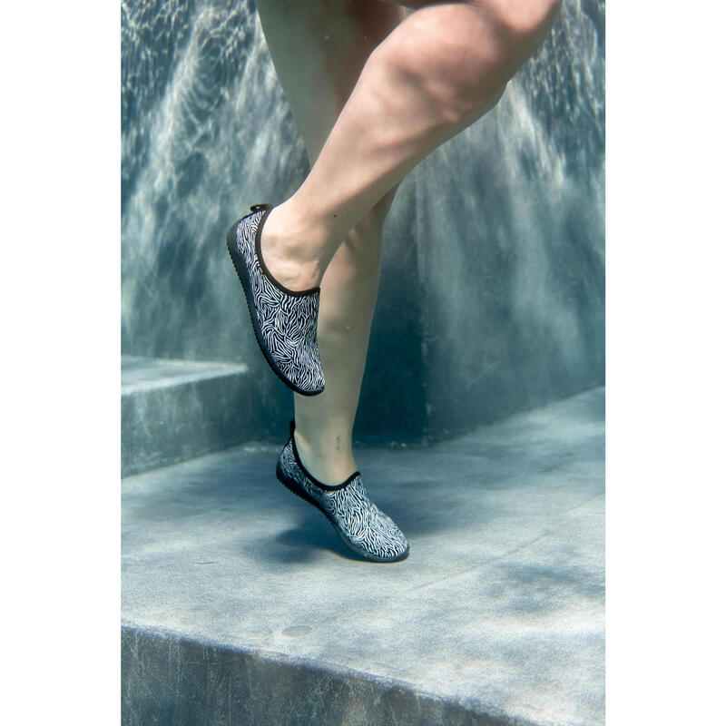 Aquaschuhe Aquagym - Gymshoe schwarz/beige