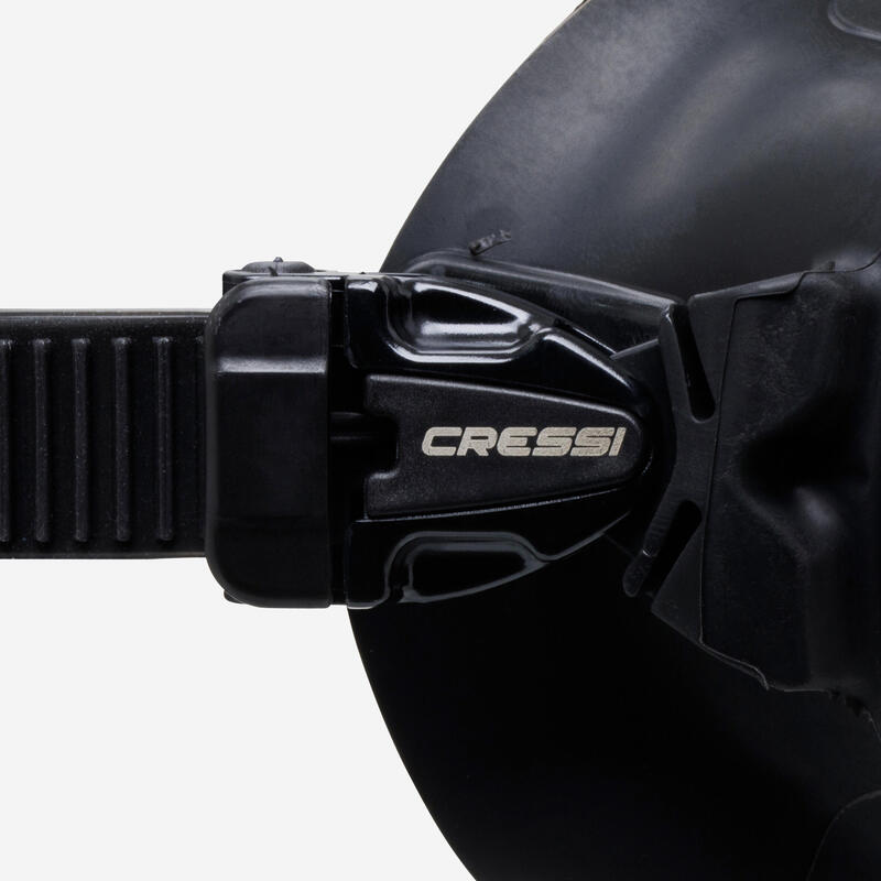 Freitauchmaske - Atom Cressi schwarz