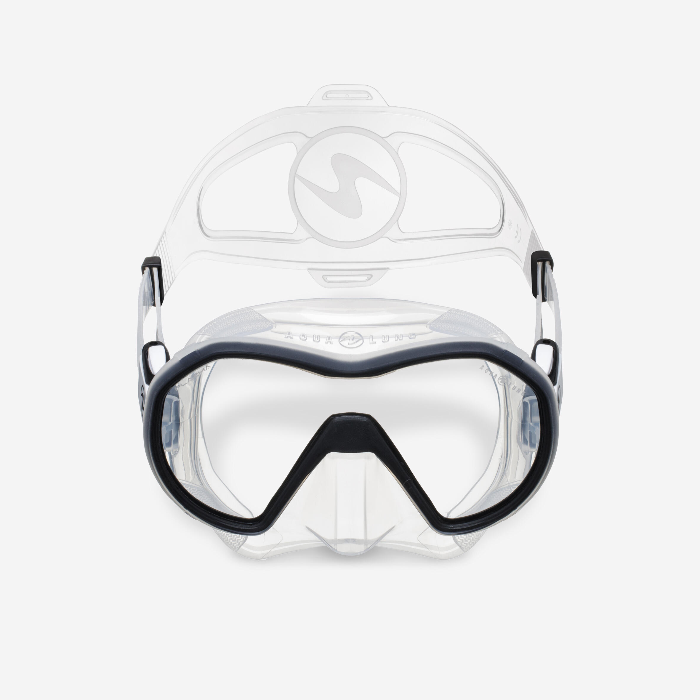 Maschera Subacquea AQUALUNG PLAZMA | Senza Montatura Panoramica - Lenti Trasparenti O Ambra | Per Immersioni E Snorkeling - Foto 9