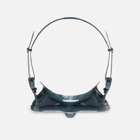 Diving mask - 500 Dual black khaki