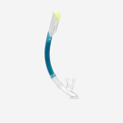 Yetişkin Şnorkel Maske Seti - Yeşil - 100 Comfort Dry Top_2