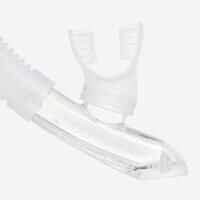 Adult Diving Snorkelling Kit - Mask and Snorkel 100 Pink Grey