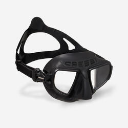 MASQUE DE CHASSE SOUS MARINE ET APNEE ATOM CRESSI NOIR