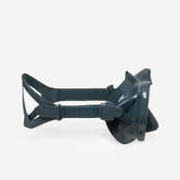 Diving mask - 500 Dual black khaki