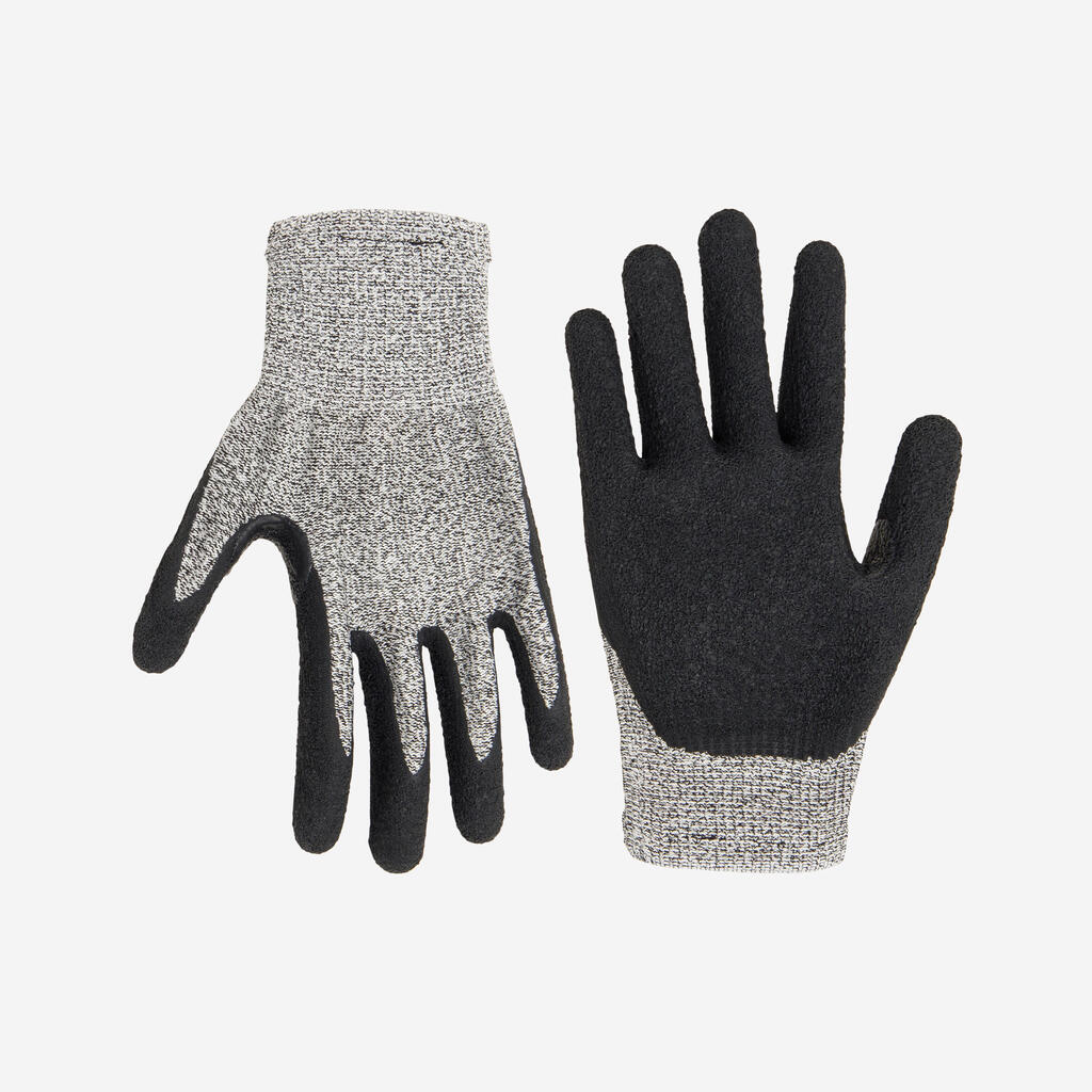 CUT-RESISTANT GLOVES 1MM RUBBER LATEX RESIST SPF