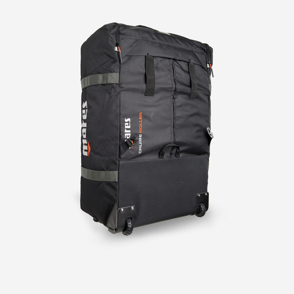 Diving bag MARES CRUISE ROLLER 128L black