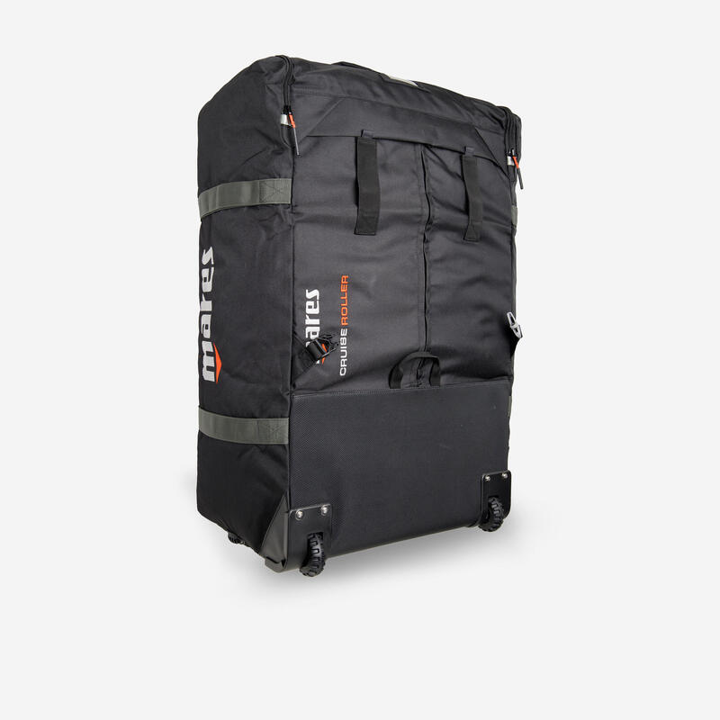 Geantă Scufundări MARES CRUISER ROLLER 128L Negru