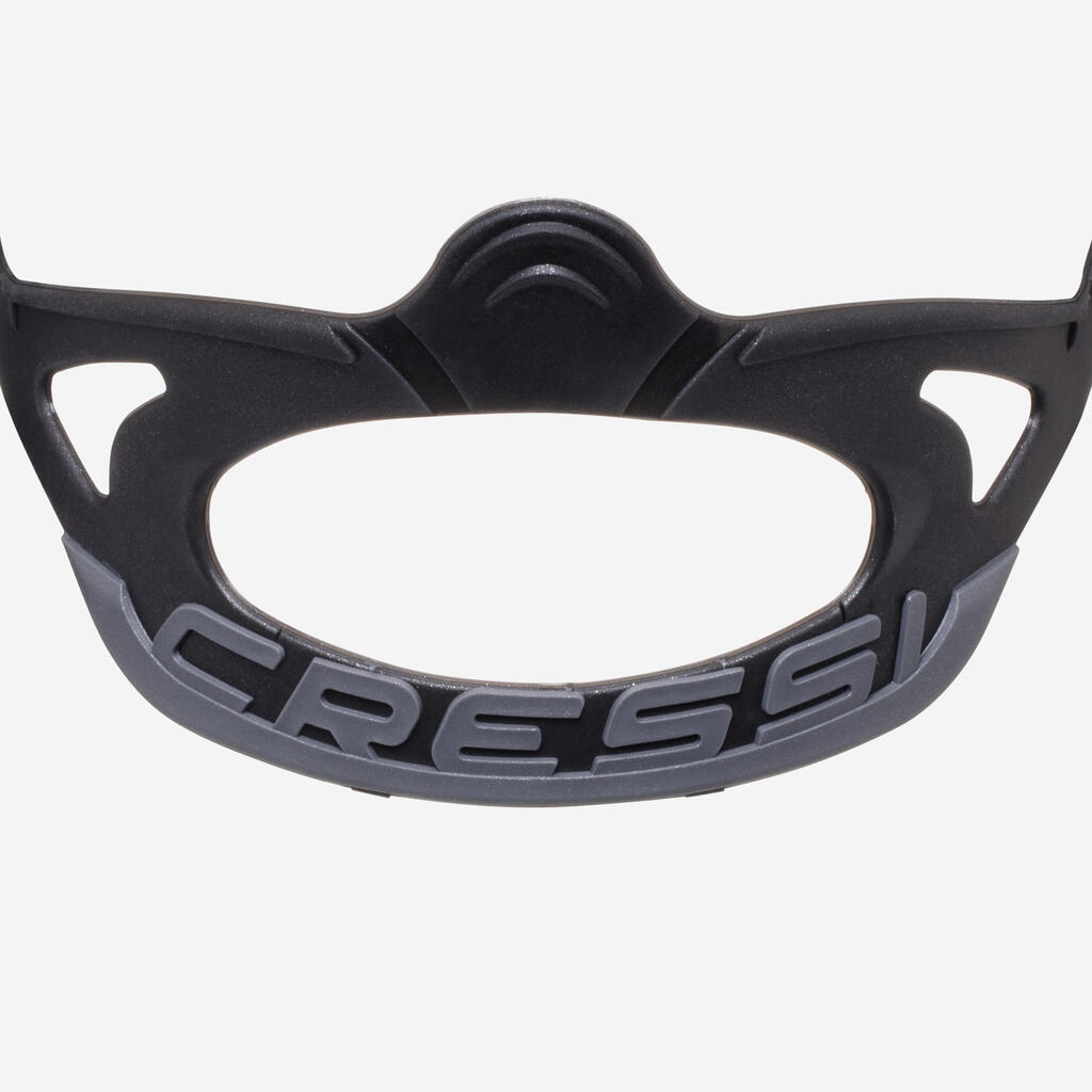 SPEARFISHING AND FREEDIVING MASK CRESSI ATOM BLACK