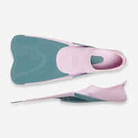 Kids' Diving Fins - FF 100 Soft Mauve