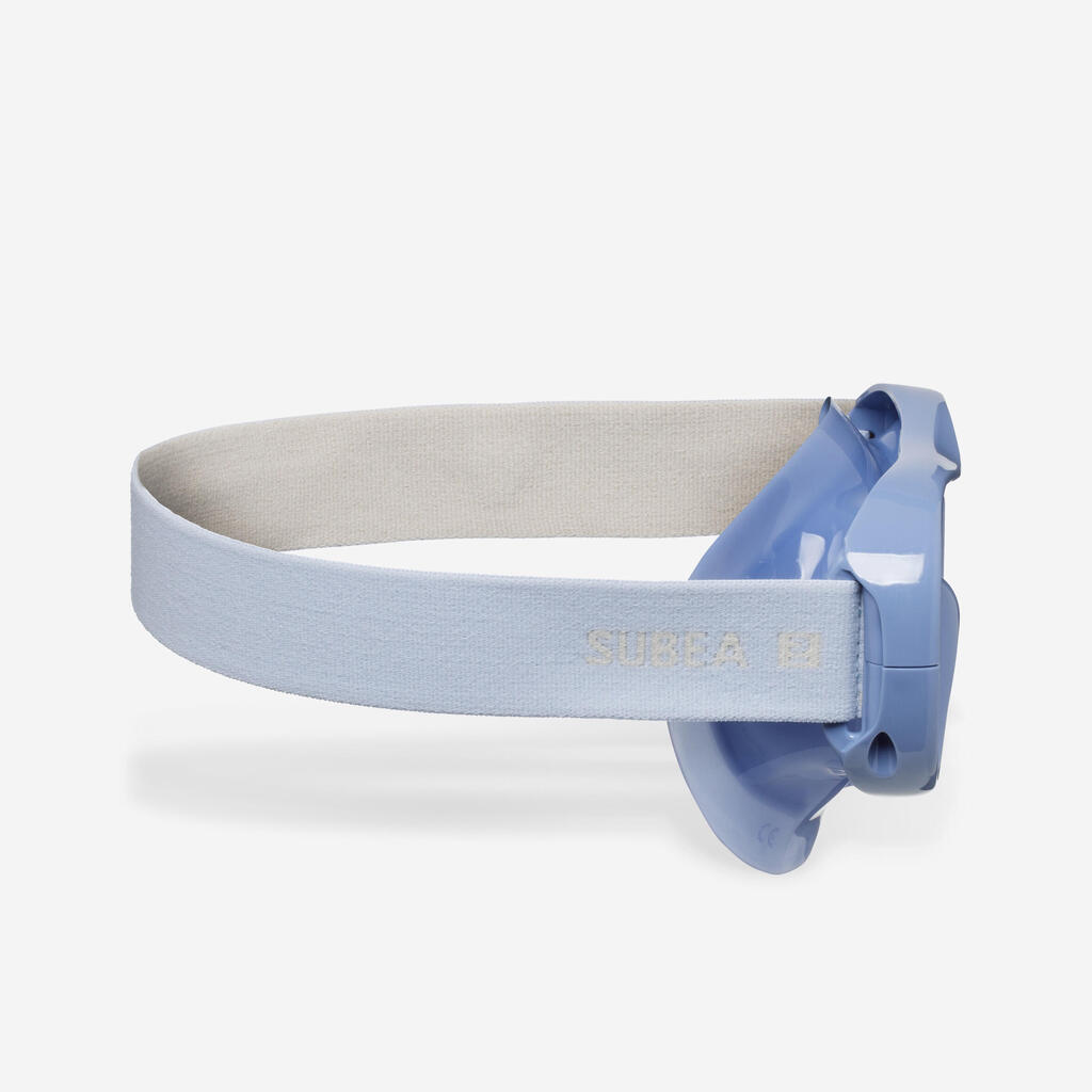 Tauchmaske Schnorcheln Kinder 100 Comfort hellblau