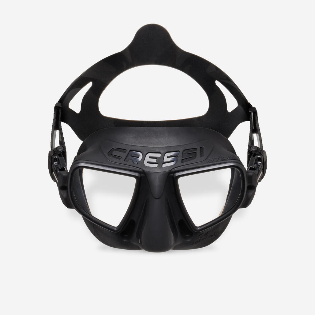 SPEARFISHING AND FREEDIVING MASK CRESSI ATOM BLACK