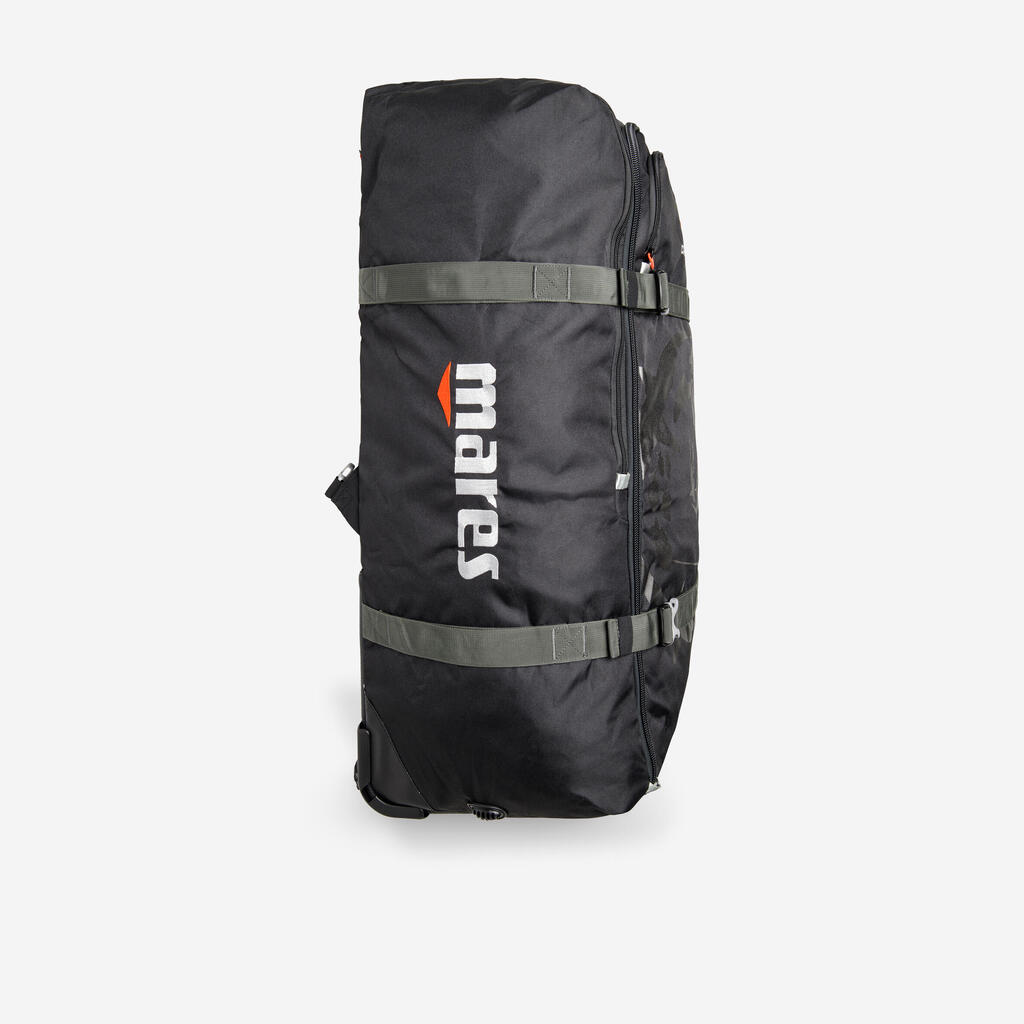 Diving bag MARES CRUISE ROLLER 128L black