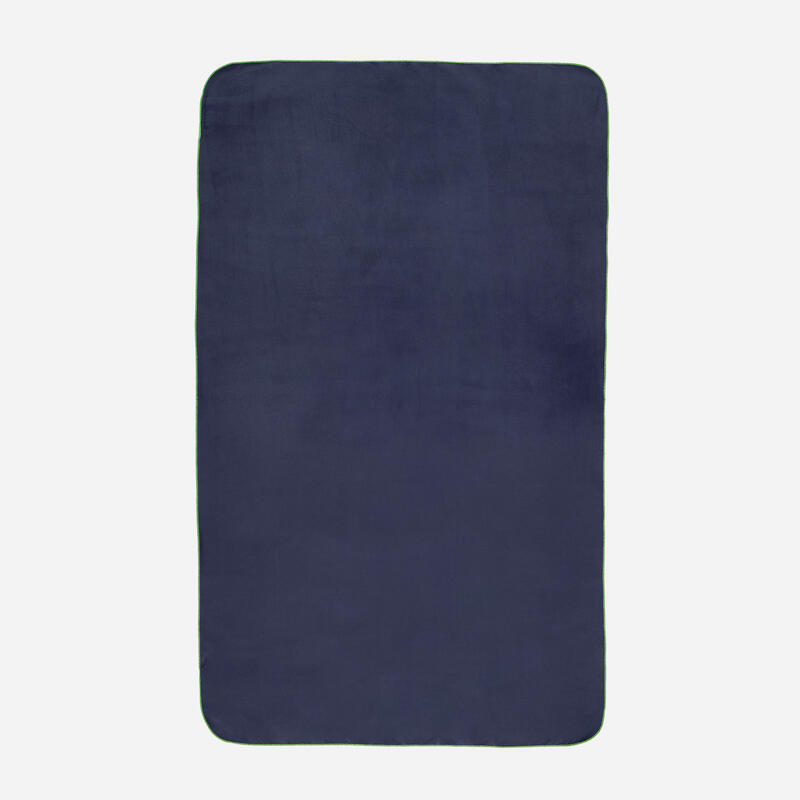 微纖維游泳毛巾 M 號 60 x 80 cm - 深藍色