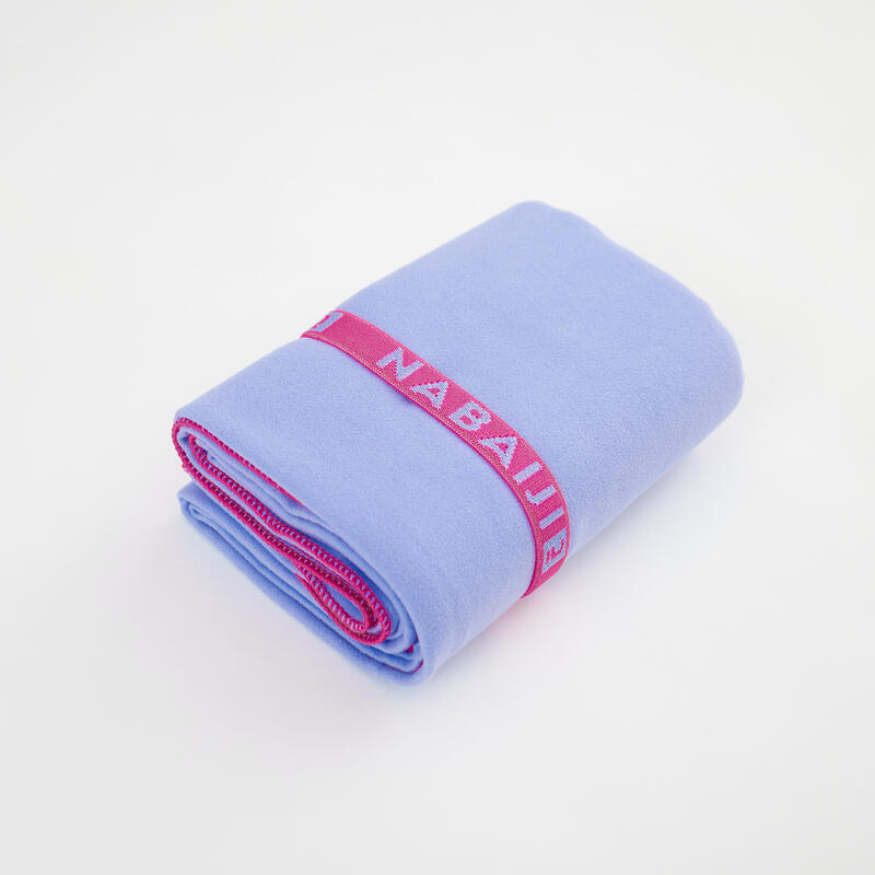 Ultra-Compact Microfibre Towel Size S 42 x 55 cm Light Purple