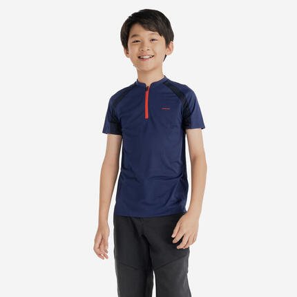 Camiseta de senderismo niños 7-15 años, MH900 twin rosa