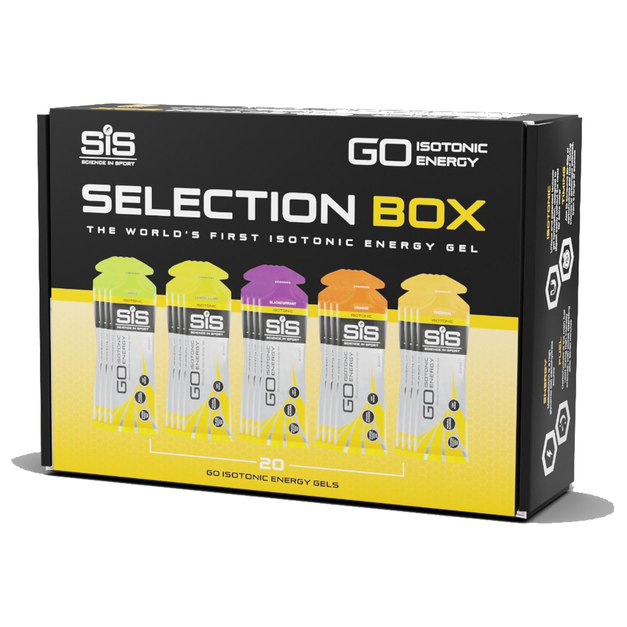 SCIENCE IN SPORT Science in Sport Pack 20 Géis Go Isotonic