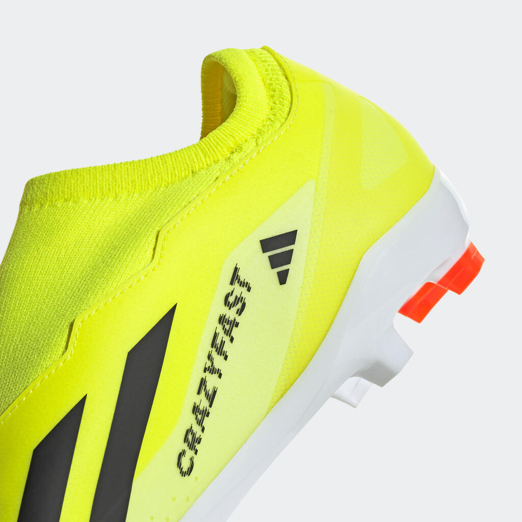 Damen/Herren Fussballschuhe Laceless FG - ADIDAS X Crazyfast League