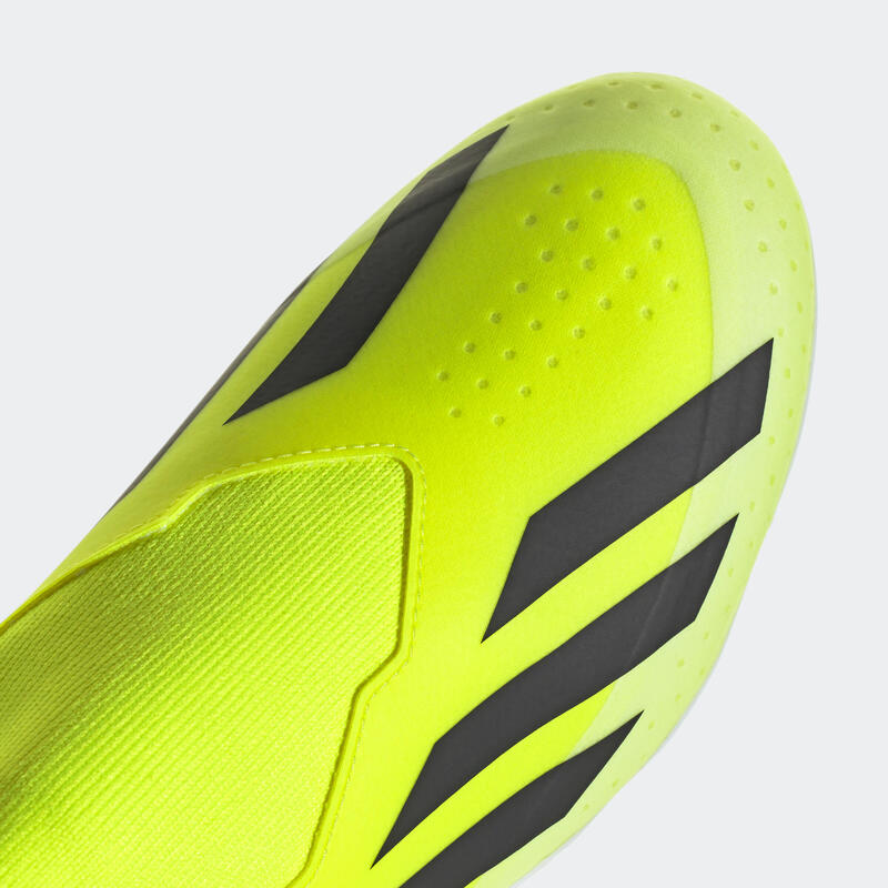 ADIDAS X Crazyfast League FG Laceless voetbalschoenen zonder veters geel