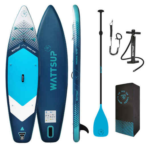 
      Pack SUP aufblasbar (Board, Pumpe, Paddel) 10'6 32" 6" - Wattsup Mora 
  