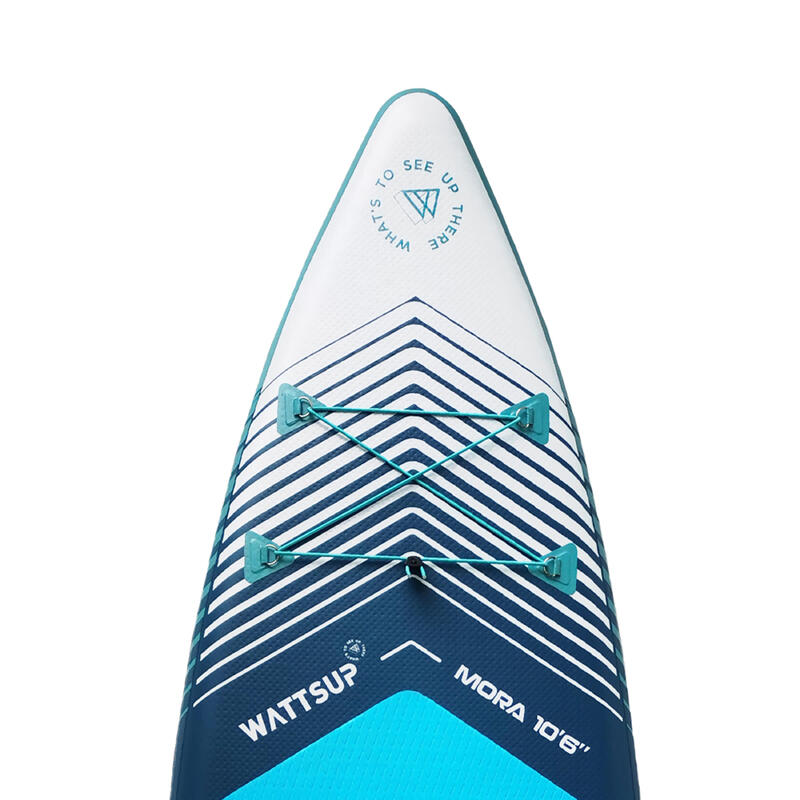 Tabla Paddle Surf Hinchable Pack (Tabla + Bomba + Remo) Wattsup Mora 10'6 32" 6"