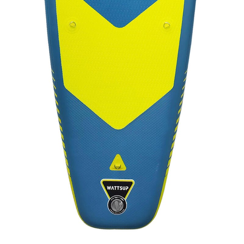 Pack opblaasbaar SUP board met kajakzitje Silver 11'6 33" 6"