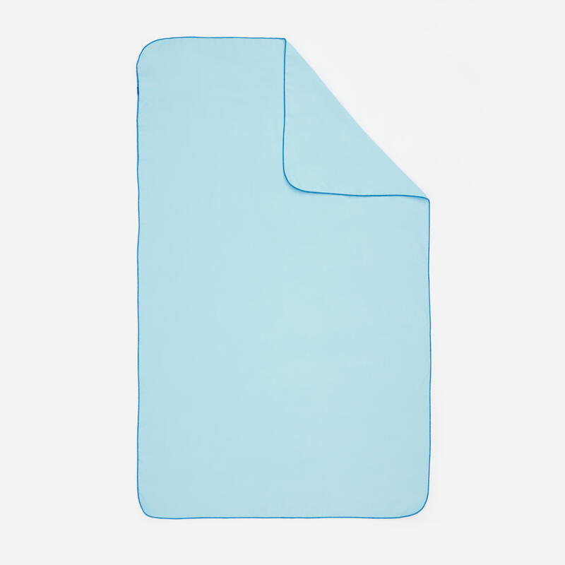 超細纖維浴巾 M號 冰河藍 60 x 80 cm