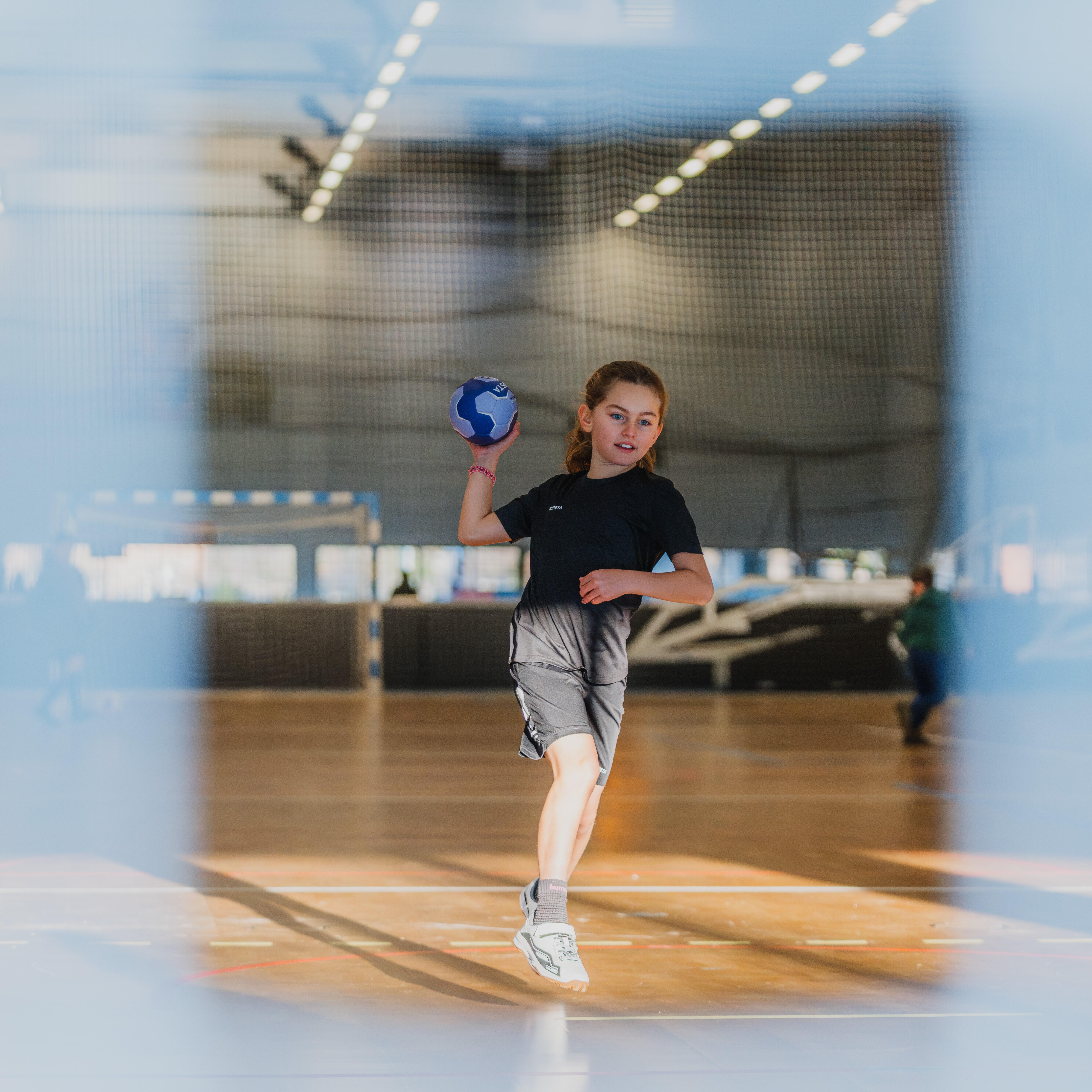 Children's handball shorts - H100 black