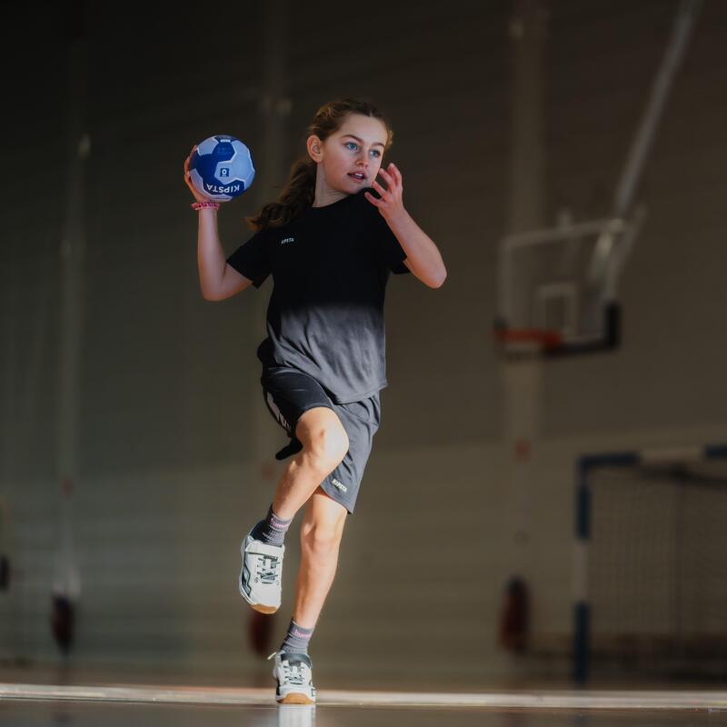 Camiseta de balonmano Niño - H100 negro