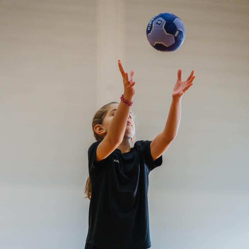 Camiseta de balonmano Niño - H100 negro