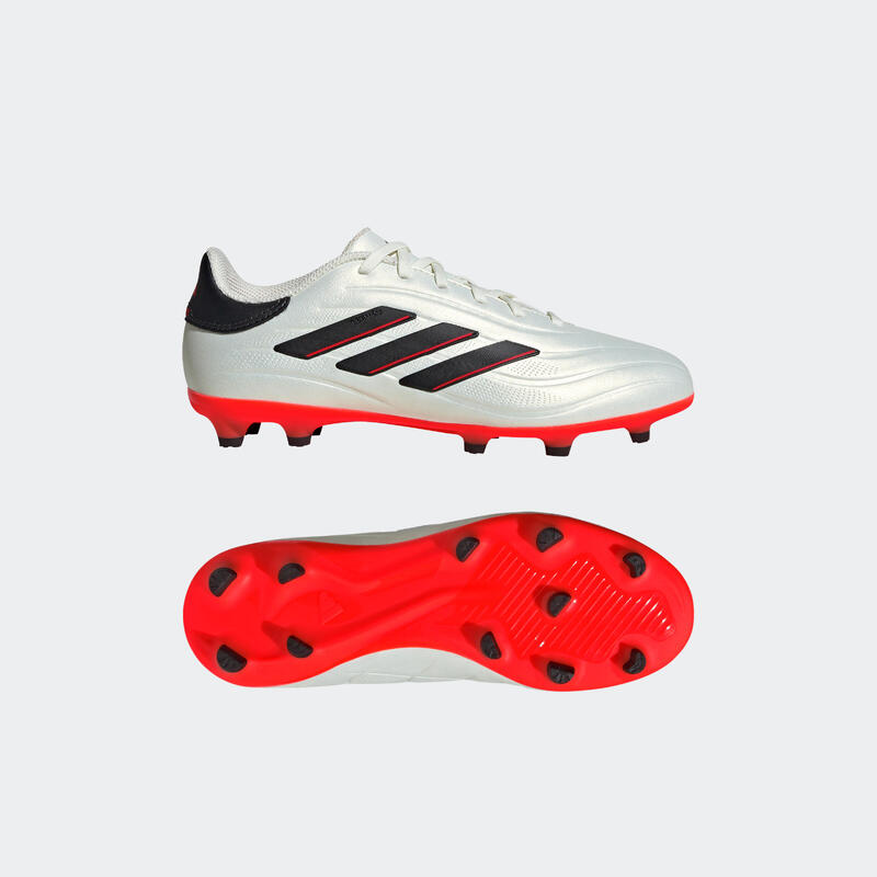 ADIDAS Copa Pure 2 League FG kind voetbalschoenen wit/zwart/rood
