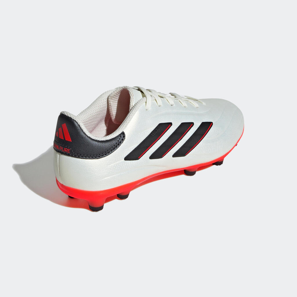 Kinder Fussball Nockenschuhe FG - ADIDAS Copa Pure II League FG Ivory/black/red