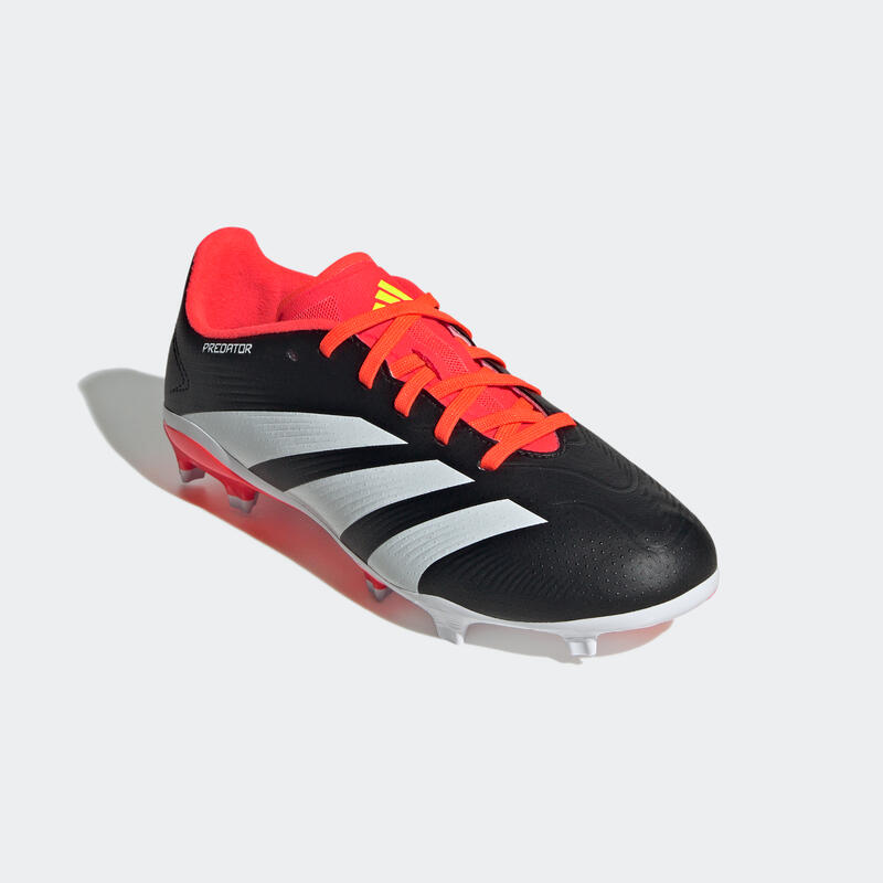 Scarpe calcio bambino ADIDAS PREDATOR LEAGUE senza lacci nere