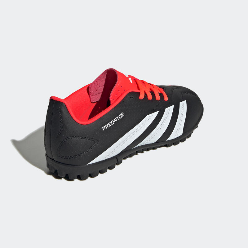 ADIDAS Predator 24 Club TF voetbalschoenen kind zwart/rood