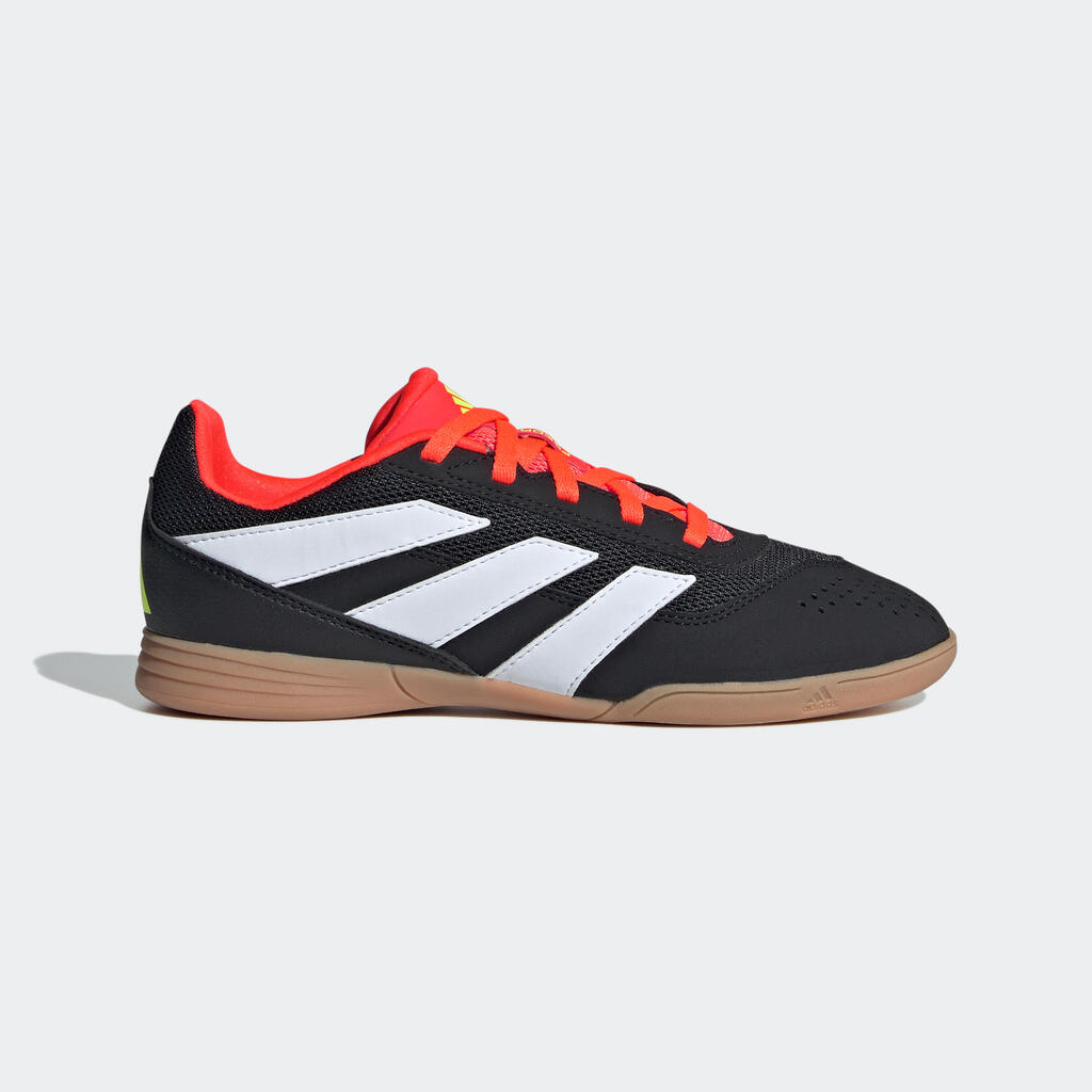 Kinder Fussball Schuhe Futsal IN - ADIDAS Predator 24 Club Indoor Sala schwarz