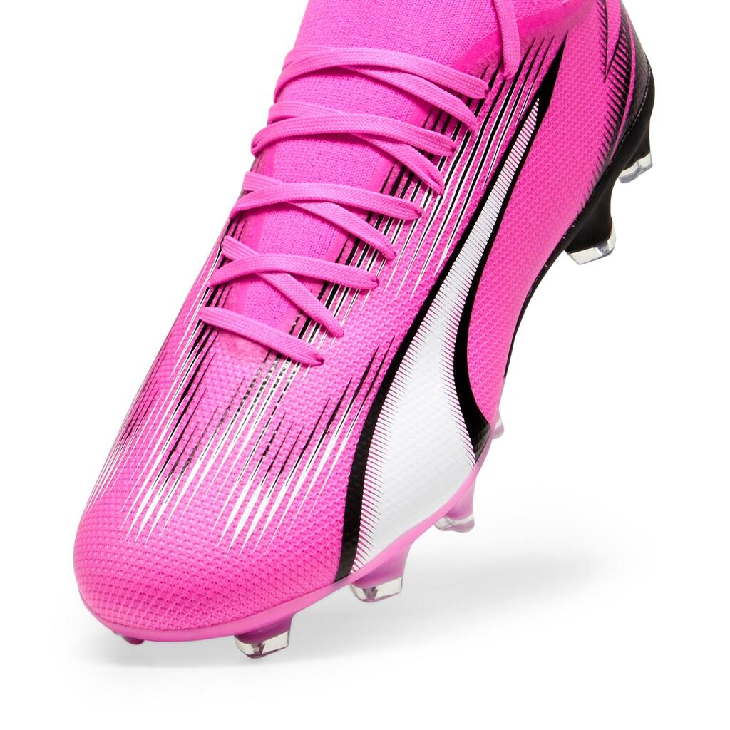 Damen/Herren Fussball Nockenschuhe FG/AG - Puma Ultra Match rosa