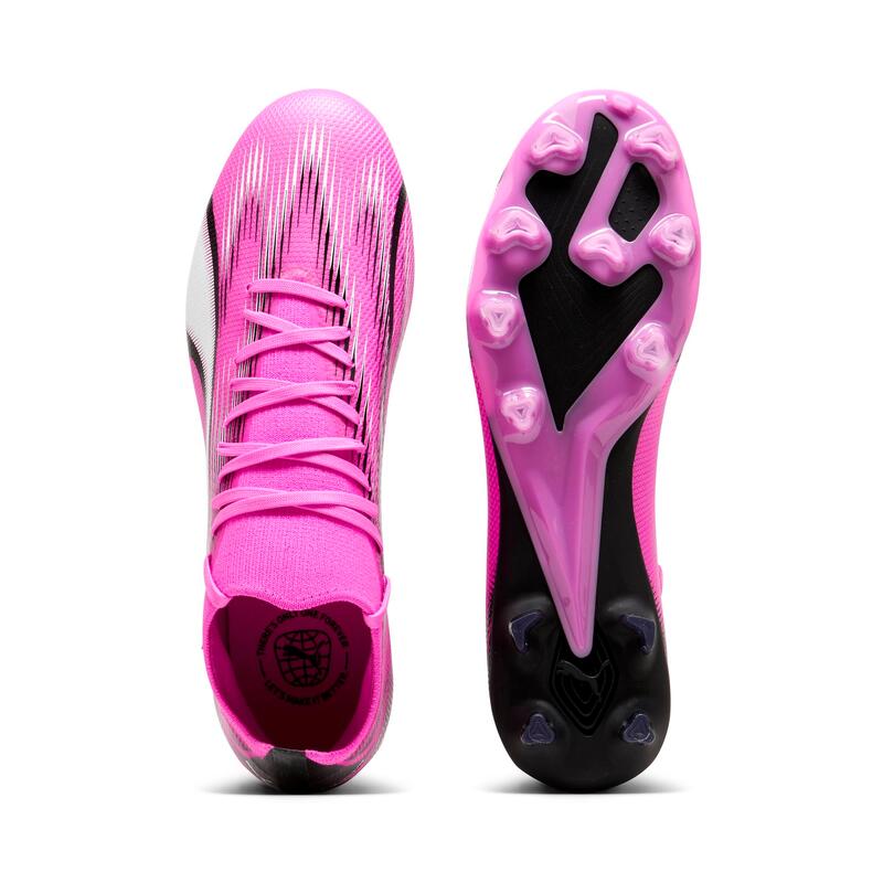 Voetbalschoenen voor volwassenen Ultra Match FG/AG roze