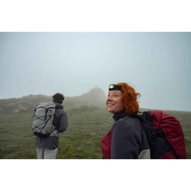 Sac à dos Rolltop de randonnée montagne 22L - MH500 Light rouge