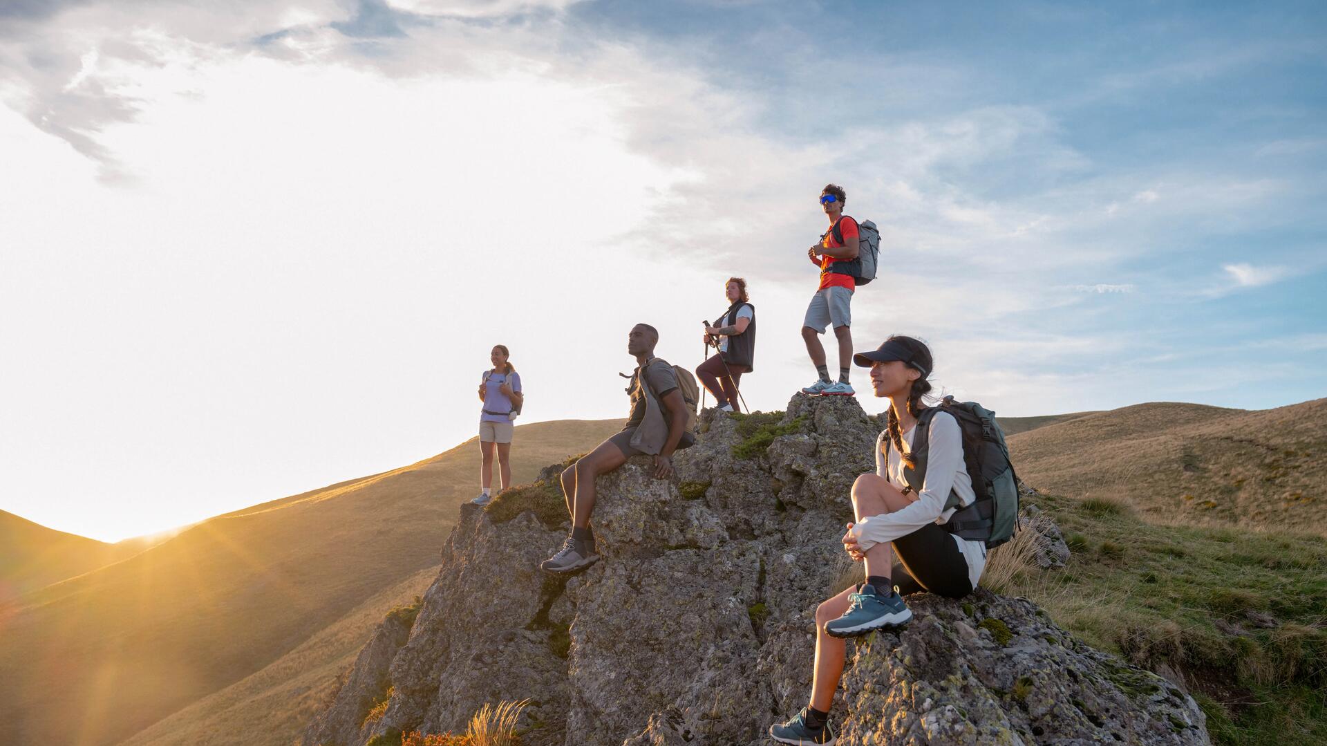 CHAUSSURES MH500 WTP F BLEU