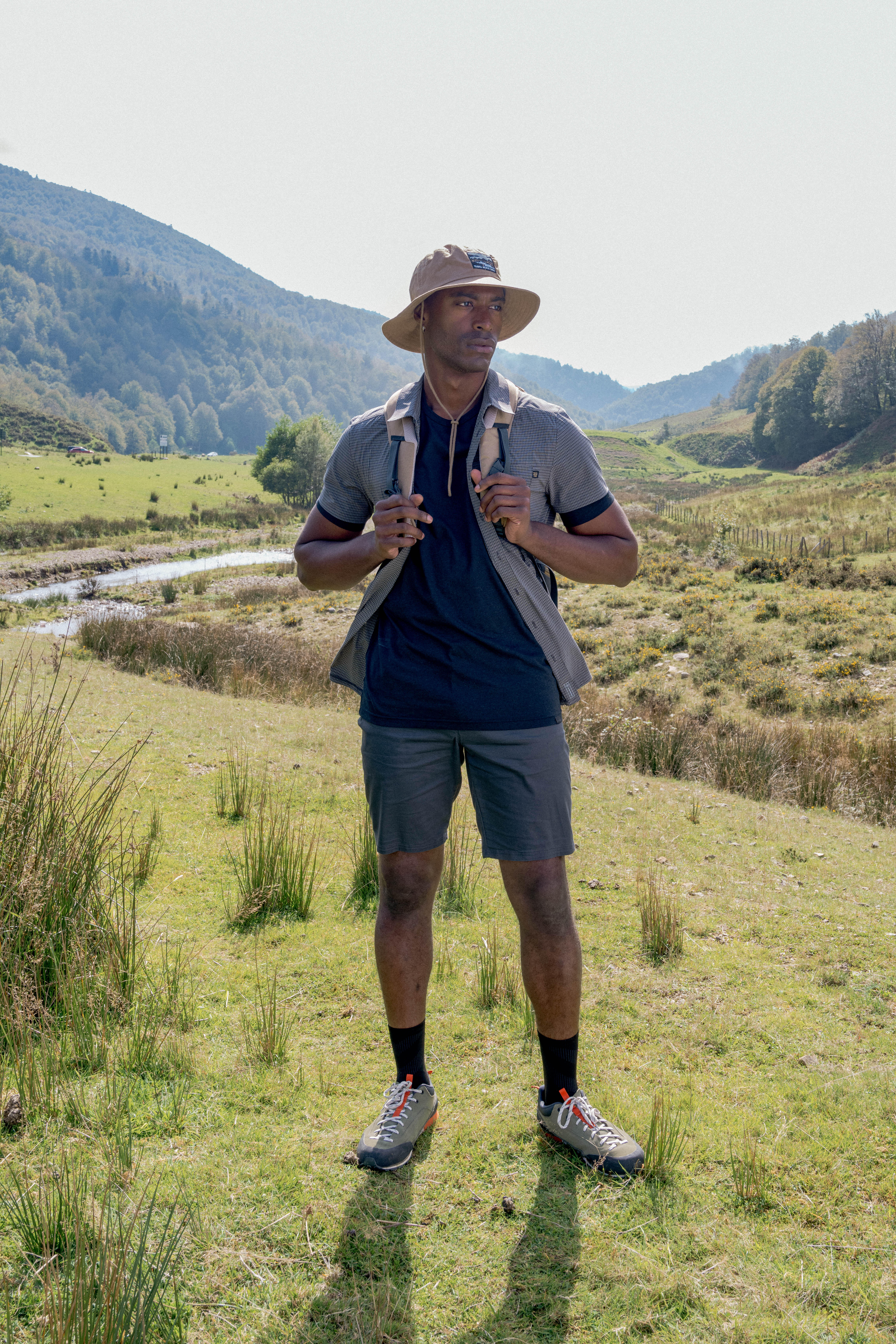 Anti-UV Trekking Hat, Travel 100 - FORCLAZ