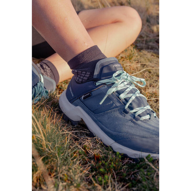 Kadın Outdoor Ayakkabı - Su Geçirmez - Mavi - MH500